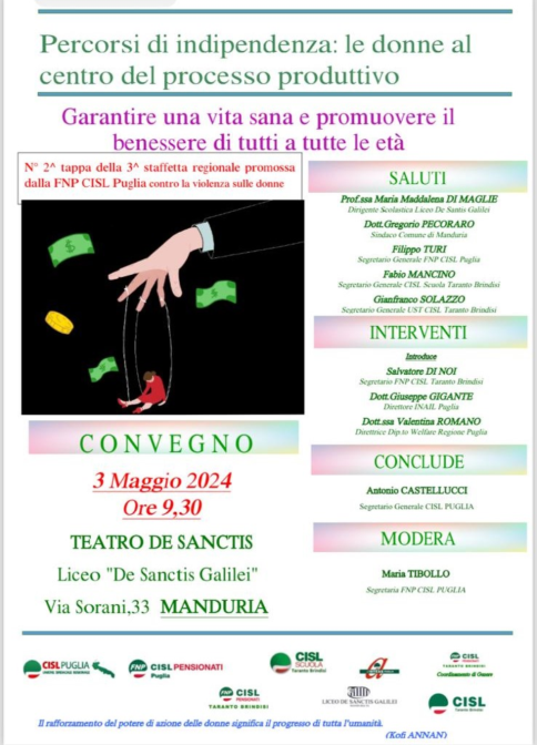 Convegno FNP CISL Taranto Brindisi 